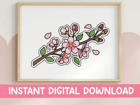 Cherry Blossom Branch: A Spring T-Shirt Design Gem