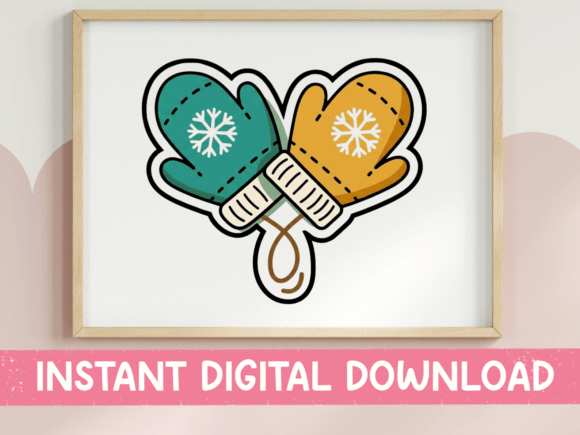 Cozy Winter Mittens: A Must-Have for T-Shirt Designs and Graphics