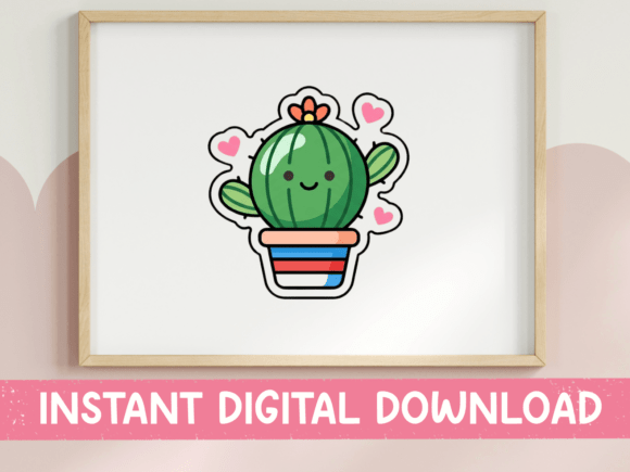 Happy Cactus Graphics for T-Shirt Designs & Crafts